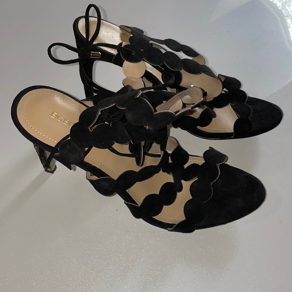 Black heels